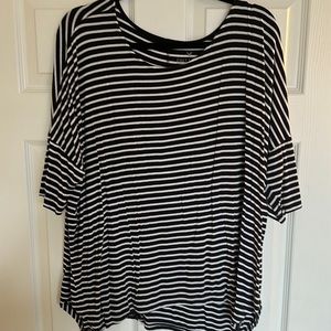 American Eagle Striped Soft & Sexy Top